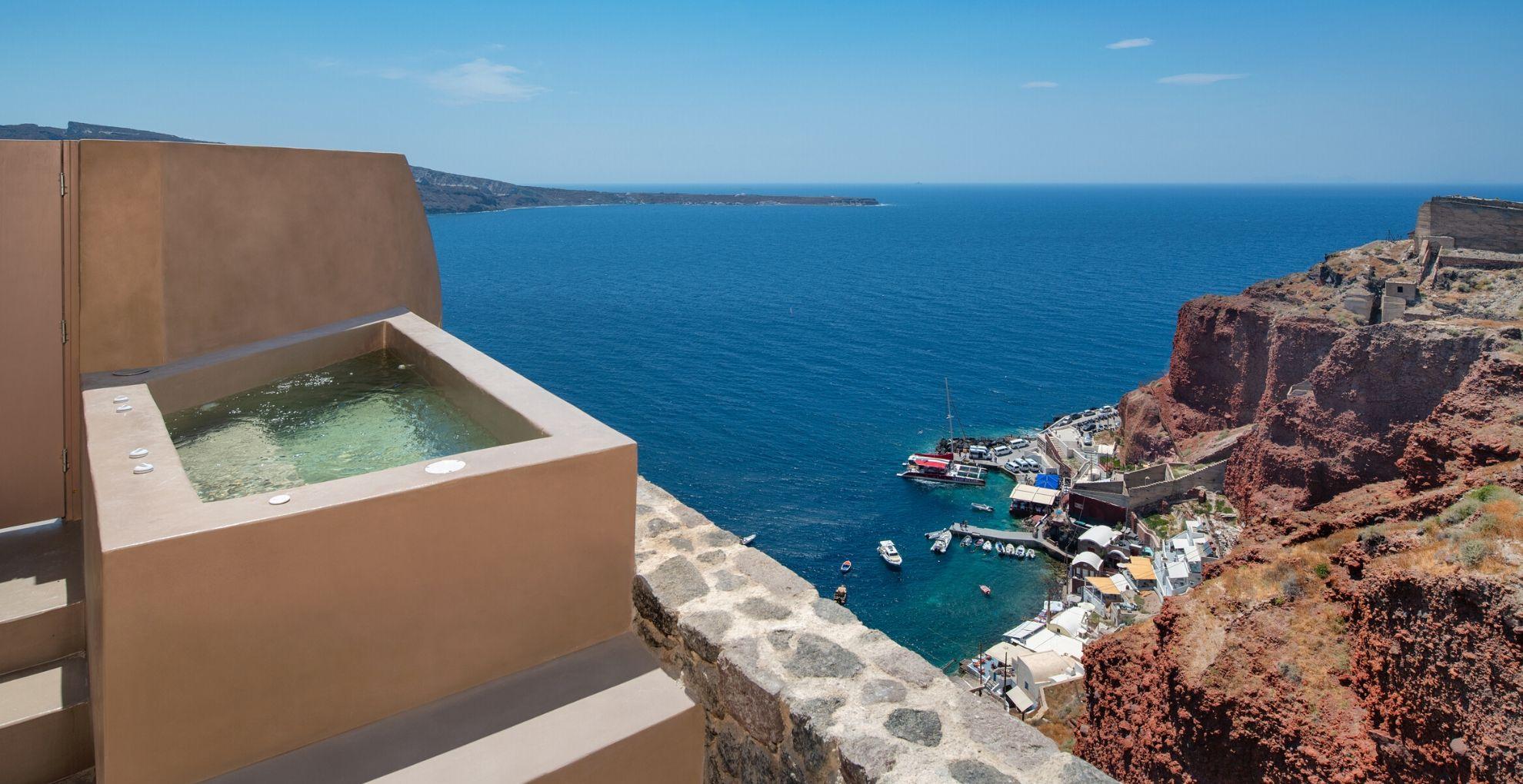 Вилла Old Castle Oia Экстерьер фото