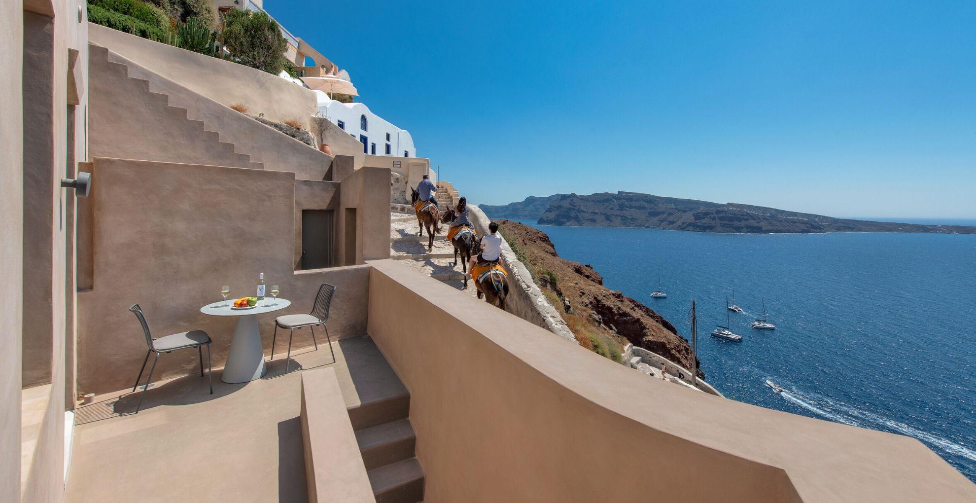 Вилла Old Castle Oia Экстерьер фото