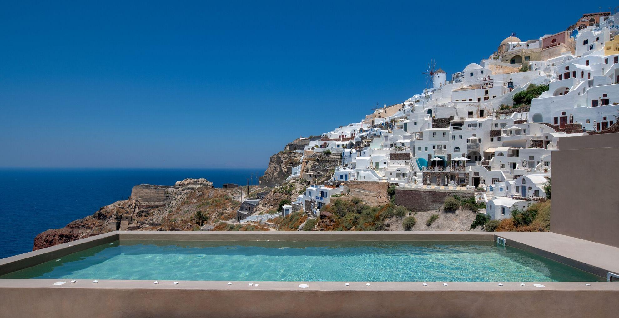 Вилла Old Castle Oia Экстерьер фото