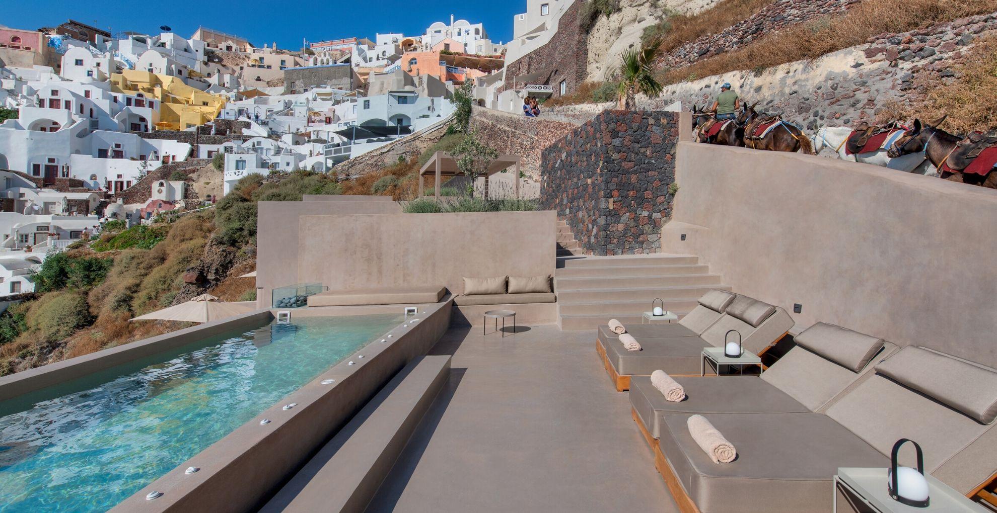 Вилла Old Castle Oia Экстерьер фото