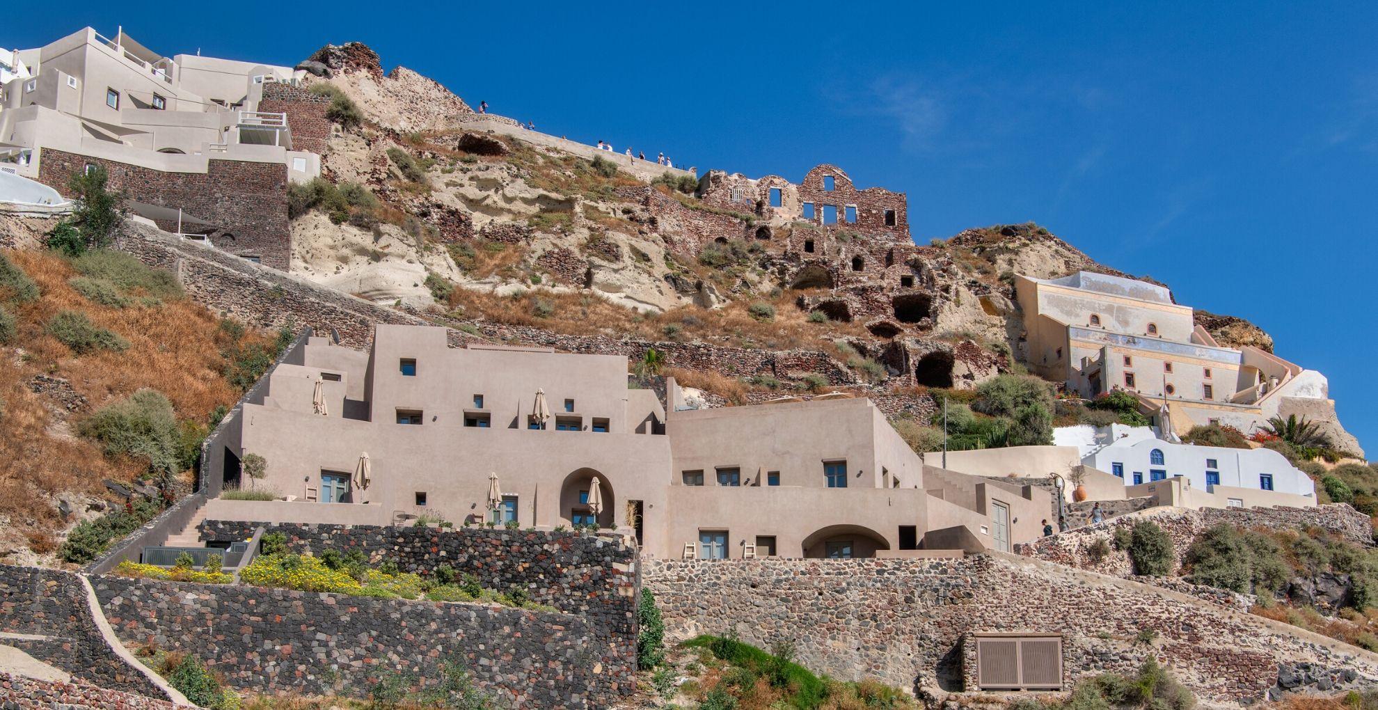 Вилла Old Castle Oia Экстерьер фото